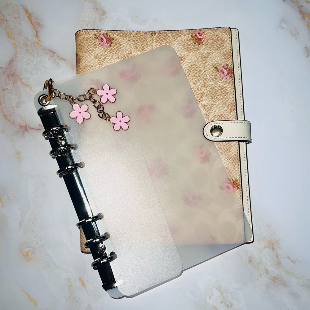 COACH Notebook A6 Binder Adapter Insert & Pockets ONLY I NOTEBOOK* Not Included